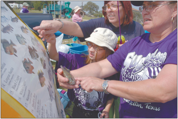 Fourth-graders fish at BLORA